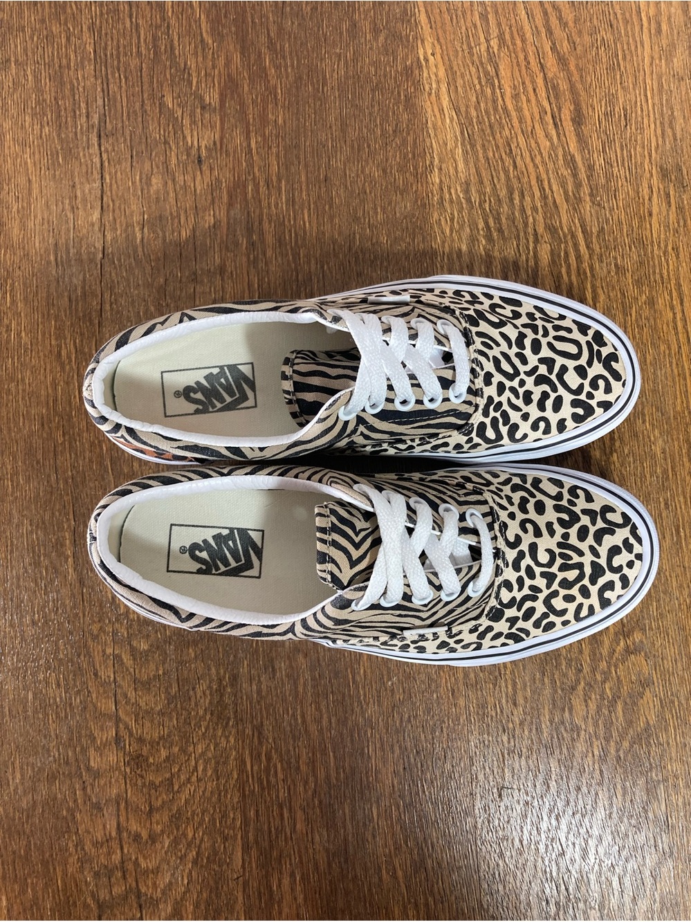 Vans Era Safari Multi Sneaker Women’s Size 10 Zebra/Leopard - Picture 5 of 9
